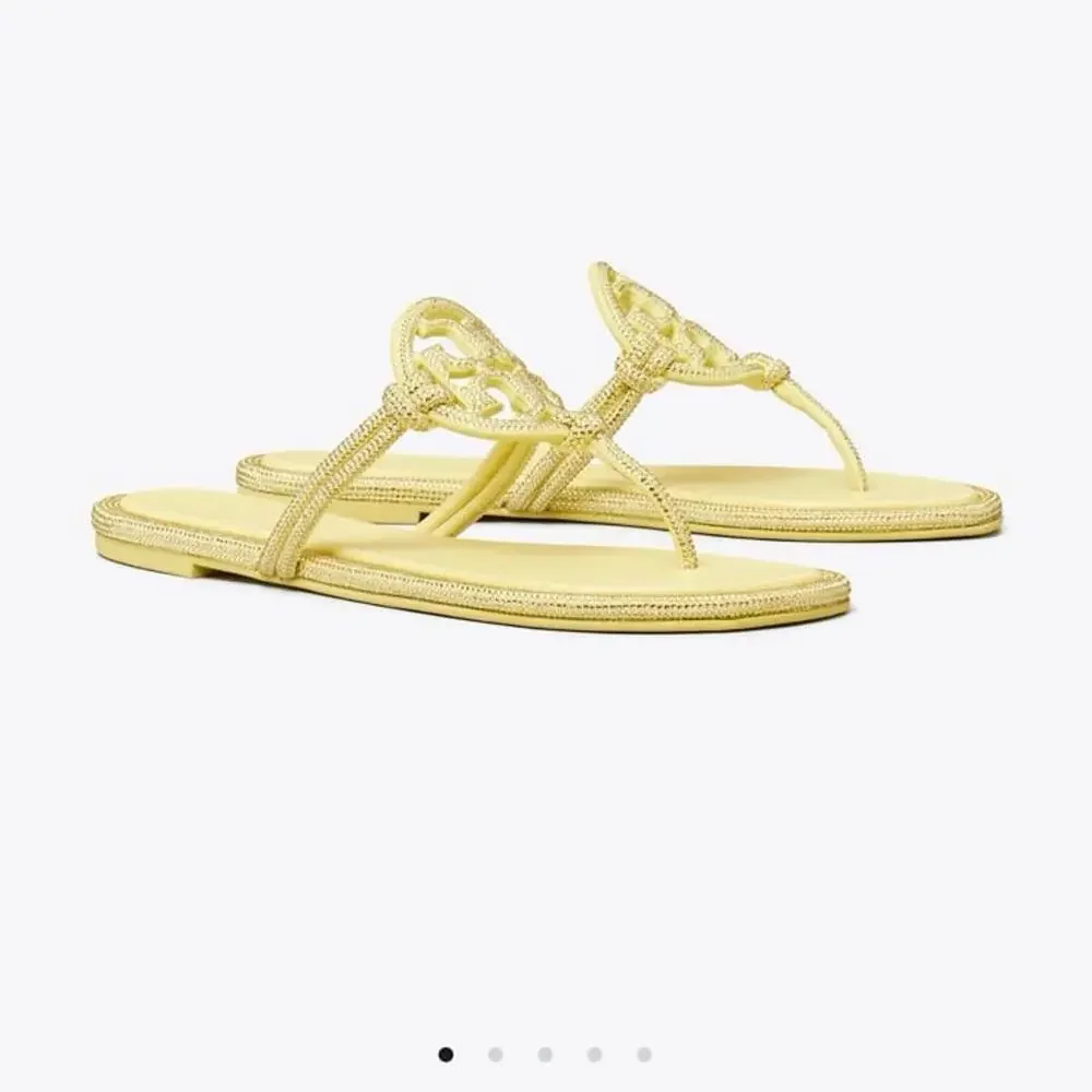 Tory Burch MILLER PAVÉ KNOTTED SANDAL